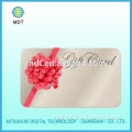 Free sample for blank pvc plastic gift card